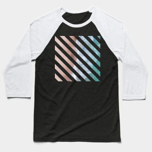 Beach Split Lines Baseball T-Shirt